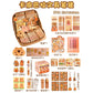 12-Layer Large-Capacity Pencil Bag Kapibara High-Looking Pencil Bag Cute Student Stationery Bag School Supplies Prizes