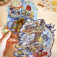 Mr. Paper Landscaping Flat Stickers Prince Fairy Tale Book Series DIY 3D Landscaping Flat Sticker Pack