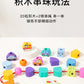 Wooden Children's Educational Toys Five Sets of Column Color Classification Enlightenment Children's Shape Matching Perception Building Block Toys