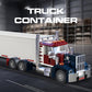 Cross-border engineering series truck city bus transport vehicle combined with small particle building blocks children's educational enlightenment toys