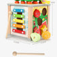 Children's Educational Bead Toys Kindergarten Students Early Education Matching Montessori Teaching Aids Shape Cognitive Beaded Treasure Box