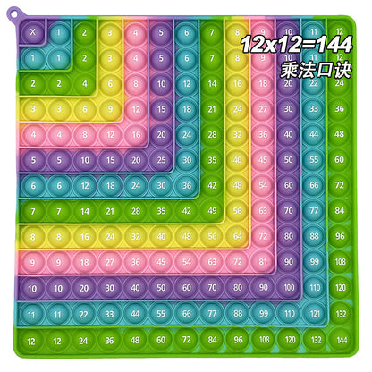 Promotional walking in Europe and America 12 factorial addition arithmetic learning puzzle science education pinch music teaching toys rodent pioneer