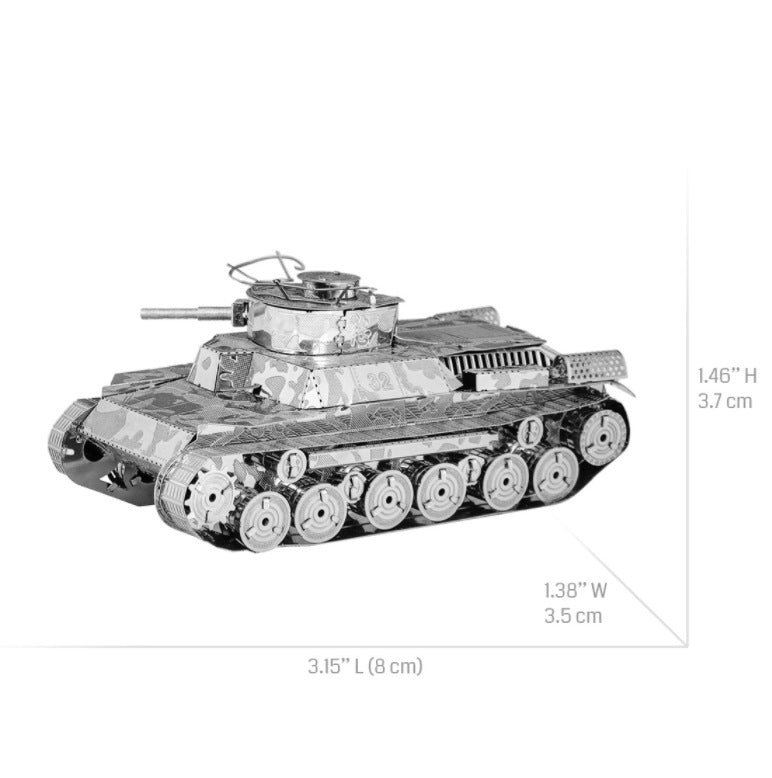 Tank DIY Handmade 3D Metal Puzzle Adult Stereo Model Assembled Assembled Educational Toys High