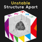 Cross-Border Uv Printed Personalized 3X3 Cube Square Network 3X3 Arrow 3X3 Tic-Tac-Toe Cube Wholesale