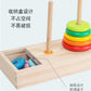 Hanoi Tower for Primary School Students 10 Layers 8 Large 5 Medium 10 Layers Hanrotoro Kidsren's Educational Thinking Training Toys