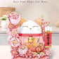 Wow, Custom Ornaments Educational Assembled Toy Gift 9020 New Year Lucifer Cat Fortune Tree Fortune 9021