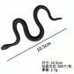 Festival party scary high simulation snake cobra round head snake water snake soft glue fake snake model toy