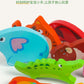 Cross-Border Children's Wooden Three-Dimensional Hexagonal Puzzle Animal Transportation Puzzle Building Blocks Early Education Educational Toys