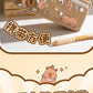 Holiday Kapibara Transparent Pencil Case Large Capacity Stationery Box Student Cartoon Pencil Case New Stationery Bag