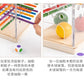 Early Education Children's Three-in-One Stick Game Baby Stick Color Classification Pitching Montessori Wooden Toys