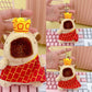 Cross-Border Capybara Mascot Backpack Small Pendant Keychain Chinese Style Zodiac Pendant Couple Ugly Doll