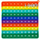 Learn 1-100 Number Bubble Press Mathematical Thinking Training Game Educational Science and Education Toys Rodent Killer Pioneer
