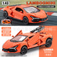 Cross-Border Popular 1:43 Three-Door Alloy Sports Car Model Kidsren's Pull-Back Toy Car Color Boxed Boy Toy Batch