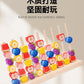 Three-Dimensional Four-Piece Chess Four-Piece Game Chess P 0.34kg Kidsren's Educational Early Education Multi-Person Toy Wooden Boxed Multi-Color