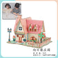 diy hut assembled small house model children's puzzle handmade three-dimensional jigsaw puzzle stall children's toys