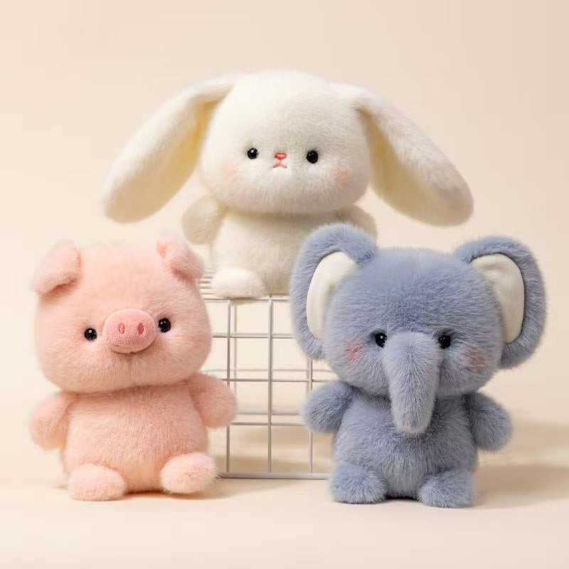Cute Cartoon Table Companion Plush Toy Internet Celebrity Companion Learning Partner Small Doll Claw Machine Doll Gift Batch