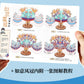 Infeel.Me White Card 2.5D Extra Large Size Sticker Old Object Restorer Second Edition Miniature Three-Dimensional Sticker