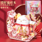 Wow, Custom Ornaments Educational Assembled Toy Gift 9020 New Year Lucifer Cat Fortune Tree Fortune 9021