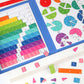 Magnetic Fraction Disk Demonstrator Numerator and Denominator Cognitive Addition and Subtraction Operation Third Grade Primary School Mathematics Teaching Aids Toys