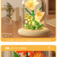 [wholesale generation] simulation of eternal flowers lily rose blocks compatible with Lego toy ornaments Valentine's Day gift