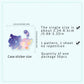 50 Original Watercolor Starry Sky Cat Stickers Hand-Painted Without Infringement Cute Ins Style Cat Notebook Stickers