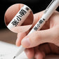 Crystal Label Tear-Off Film with Name Stickers Transparent Name Stickers Waterproof and Oil-Proof Uv Transfer Pencil Kindergarten Stickers