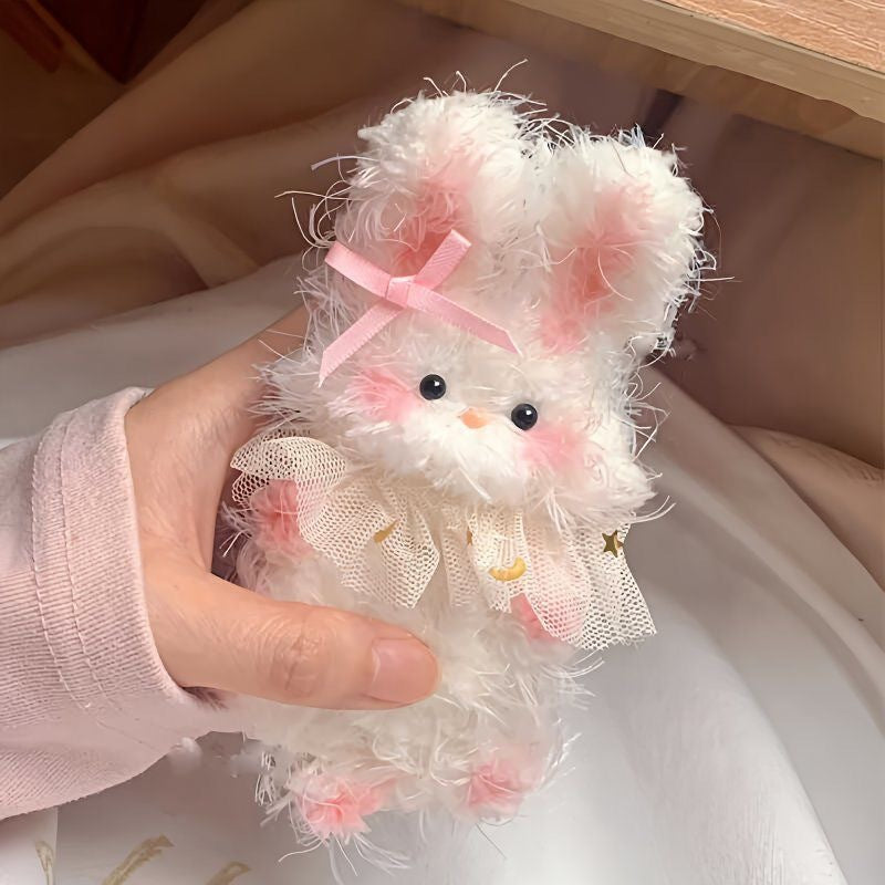 Twisting Stick Kitten DIY Material Pack Casual Style Cute Stuffed Toy for Girls Birthday Gift Bag Pendant