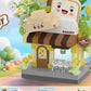Compatible with Lego City Architecture Street View Hamburg Coffee Flower Shop Small Shop Building Blocks Children's Educational Toys Gifts