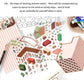 Infeel.Me Landscaping Stickers My Little House Series Miniature Three-Dimensional No-Cut Scene Handbook Quiet Book