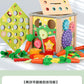 Children's Educational Bead Toys Kindergarten Students Early Education Matching Montessori Teaching Aids Shape Cognitive Beaded Treasure Box