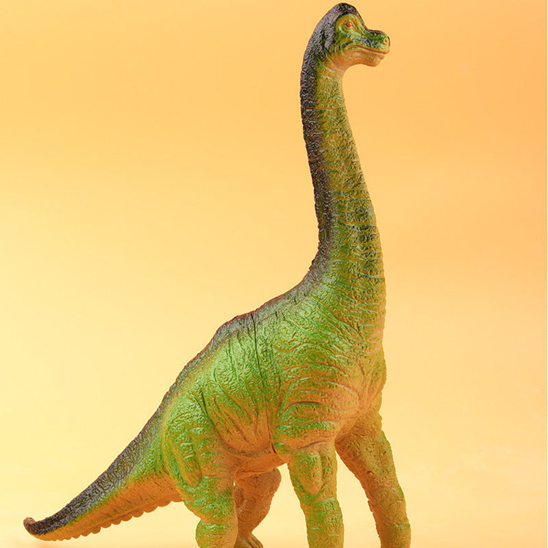 Large simulation soft glue dinosaur toy sounding Tyrannosaurus Rex Triceratops animal model boys children stall wholesale