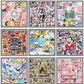 50 Original Watercolor Starry Sky Cat Stickers Hand-Painted Without Infringement Cute Ins Style Cat Notebook Stickers