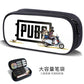 Sand Sculpture Pencil Bag for Boys, Multifunctional Stationery Box for Primary and Secondary School Students, Pubg Game Stationery Bag, Kidsren's Trendyy Pencil Bag