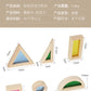 Acrylic Transparent Color Light and Shadow Building Blocks Baby Creative Construction Early Education Educational Toys Children's Rainbow Building Blocks