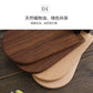 Japanese Style Simple Wooden Book Stand Creative Black Walnut Wood Thickened Bookshelf Bookend Student's Solid Wood Bookend Logo