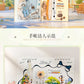 Duoduo's Big World Character Pet Die-Cut Stickers Healing Girl Large Size Basic Material Stickers for Journals