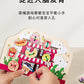 Wooden two-in-one string string beaded puzzle string animal fruit traffic large particle string wooden toy