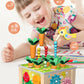 Children's Educational Bead Toys Kindergarten Students Early Education Matching Montessori Teaching Aids Shape Cognitive Beaded Treasure Box