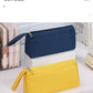 Oxford Cloth Double-Layer Pencil Case, Stylish and Stain-Resistant Stationery Bag for Elementary School Students, Simple Storage with Logo Printing