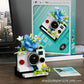 Compatible with Lego Building Blocks Mechanical Universe Retro Camera Assembled Handmade Toy Model Ornaments Children's Gift