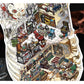 Infeel.Me Extra Large Scenery Stickers Today's Business Hours Open - Part Twelve DIY Journal Scene Stickers