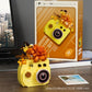 Compatible with Lego Building Blocks Mechanical Universe Retro Camera Assembled Handmade Toy Model Ornaments Children's Gift