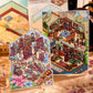 Mr. Mo Yan's New 3D Landscape Stickers Kaleidoscope Series Fun Original DIY Stress-Relief Stickers