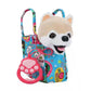 Cross-border simulation plush toy for children licking dog licking tongue cat singing leash walking dog electric toy
