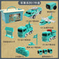 Magnetic Deformation Stitching Robot Toy Children's Baby Birthday Boy Building Blocks Assembled Engineering Vehicle