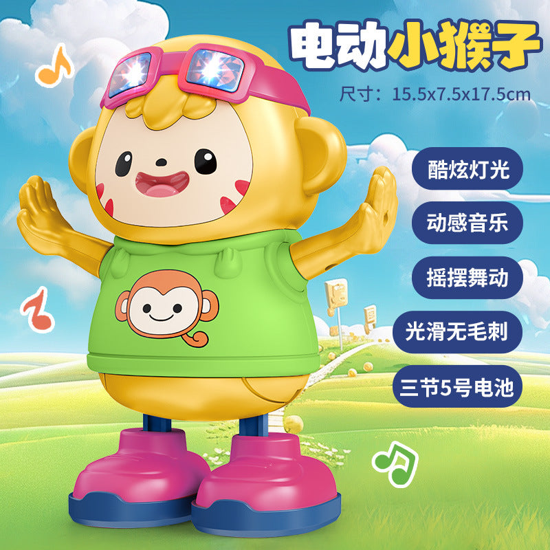 Shake Tone Swing Penguin Baby Electric Toys Educational Singing and Dancing Light Concert Factory Direct Sales