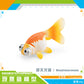 Cross-border export simulation ornamental fish with base model mini goldfish Koi set Marine static ornaments toy