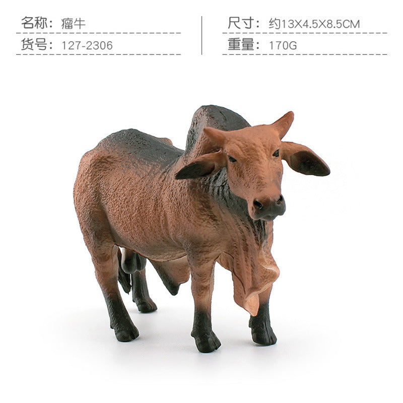 Cross-border simulation Texas Longhorn Watu West cow tumor cow charolai cow goer river buffalo model
