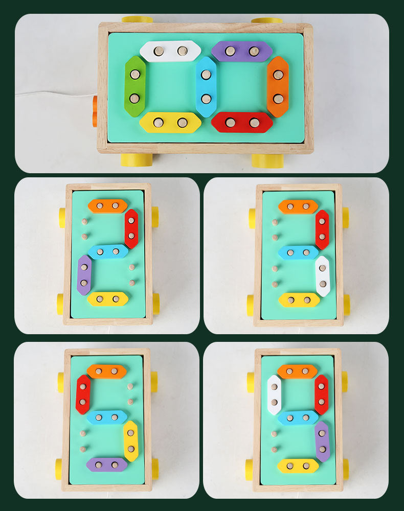 3 Cross-Border Kidsren's Educational Toys Farm Orchard Shape Building Blocks Matching Insect Catching and Carrot Pulling Intelligence Box Toys