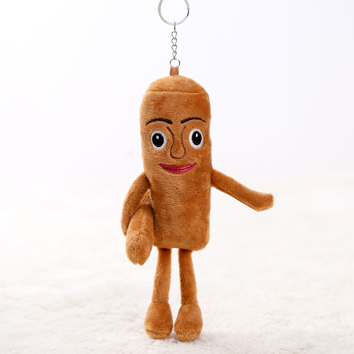 Cross-Border Ai Shanhaijing Monster Plush Toy Tungtungsahur Wooden Stick Man Pendant Doll Keychain